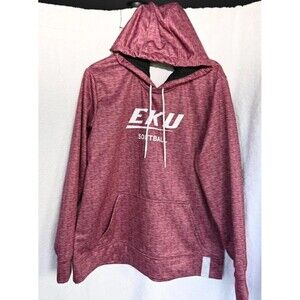 Eastern Kentucky University EKU  Hoodie Sweatshirt Burgundy Multi Color 2XL